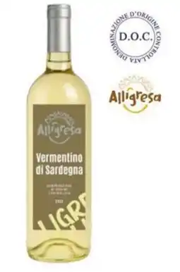 Pan Vermentino di Sardegna Alligresa offerta