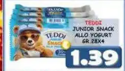 MercADone Teddi junior snack allo yogurt offerta