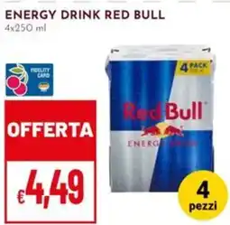 Pan Energy drink Red Bull offerta