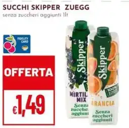 Pan Succhi Skipper Zuegg offerta