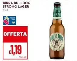 Pan Birra Bulldog Strong Lager offerta