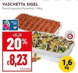 Pan Vaschetta Sigel offerta