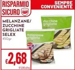 Pan Melanzane/zucchine grigliate Selex offerta