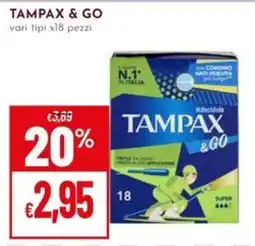 Pan Tampax & Go offerta