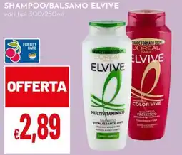 Pan Shampoo/balsamo Elvive offerta