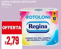Pan Carta igienica rotoloni Regina offerta