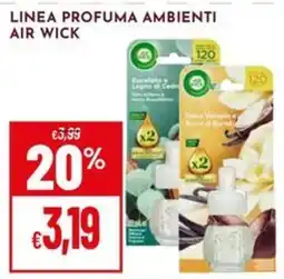 Pan Linea profuma ambienti Air Wick offerta