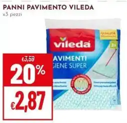 Pan Panni pavimento Vileda offerta