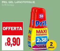 Pan Pril gel lavastoviglie offerta