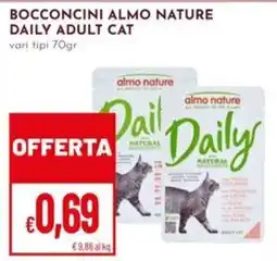Pan Bocconcini Almo Nature Daily Adult Cat offerta