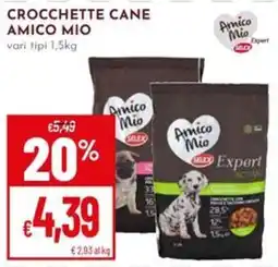 Pan Crocchette cane Amico Mio offerta