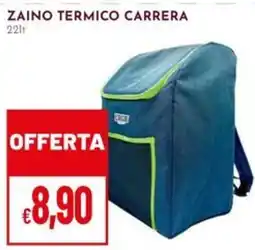 Pan Zaino termico Carrera offerta