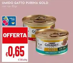 Pan Umido gatto Purina Gourmet Gold offerta