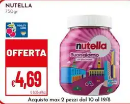Pan Nutella Buongiorno offerta