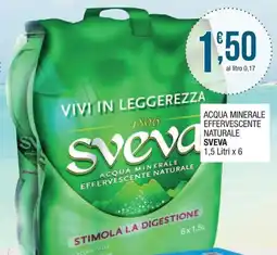 Sidis mini Acqua minerale effervescente naturale Sveva offerta