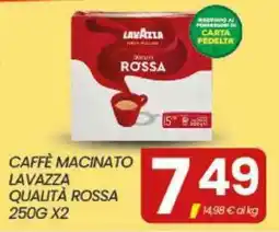 Despar Caffè macinato Lavazza Qualità Rossa offerta