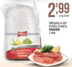 Sidis mini Bresaola IGP Punta d'Anca Panzeri offerta