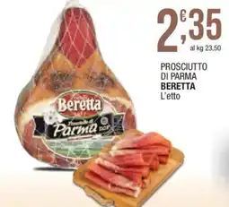 Sidis mini Prosciutto di Parma Beretta offerta