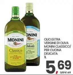 Eurospar Olio extra vergine di oliva Monini Classico offerta