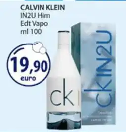 Acqua & Sapone Calvin Klein IN2U Him Edt Vapo offerta
