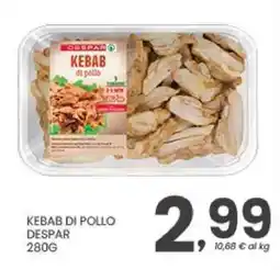 Despar Kebab di pollo Despar offerta