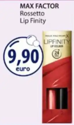Acqua & Sapone Max Factor Rossetto Lip Finity offerta