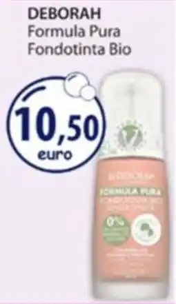 Acqua & Sapone Deborah Formula Pura Fondotinta Bio offerta