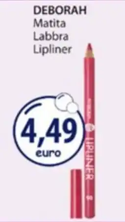 Acqua & Sapone Deborah matita labbra lipliner offerta