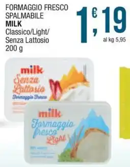 Sidis mini milk Formaggio fresco Spalmabile offerta