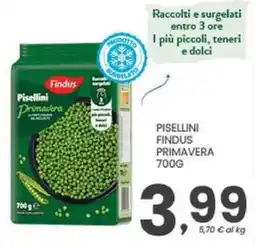 Despar Pisellini Findus Primavera offerta