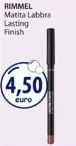Acqua & Sapone Rimmel Matita Labbra Lasting Finish offerta