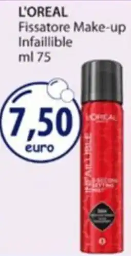 Acqua & Sapone L'Oréal Fissatore Make-up Infaillibile offerta