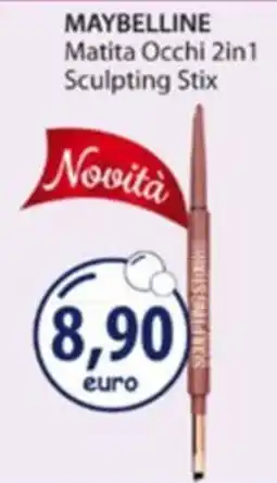 Acqua & Sapone Maybelline Matita Occhi 2in1 Sculpting Stix offerta