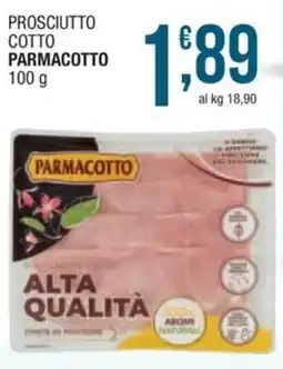 Sidis mini Prosciutto cotto Parmacotto offerta