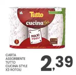 Despar Carta assorbente tutto cucina style offerta