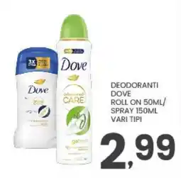 Despar Deodoranti Dove offerta