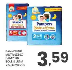 Despar Pannolini/ mutandino Pampers Sole e Luna offerta