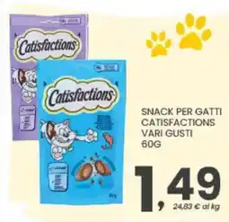 Despar Snack per gatti Catisfactions offerta