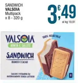 Sidis mini Sandwich Valsoia offerta