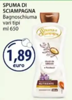 Acqua & Sapone Spuma di Sciampagna Bagnoschiuma offerta