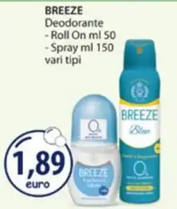 Acqua & Sapone Breeze deodorante offerta
