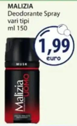 Acqua & Sapone Malizia Deodorante Spray offerta