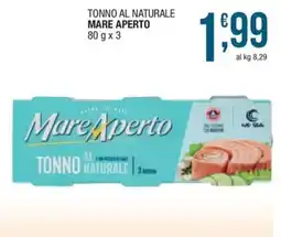 Sidis mini Tonno al naturale Mare Aperto offerta