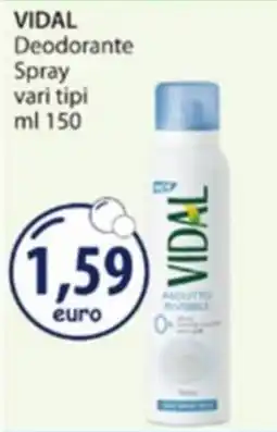 Acqua & Sapone Deodorante Spray Vidal offerta