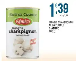 Sidis mini Funghi champignon D'Amico offerta