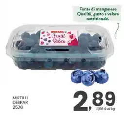 Despar Mirtilli Despar offerta