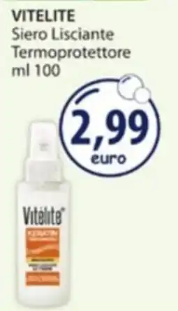 Acqua & Sapone Vitelite Siero Lisciante Termoprotettore offerta