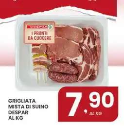 Despar Grigliata mista di suino Despar offerta