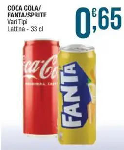 Sidis mini Coca Cola/Fanta/Sprite offerta