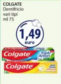 Acqua & Sapone Colgate Dentifricio vari tipi offerta
